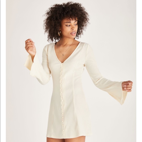 Backyard Roses Kristina Rib Dress - Picture 5 of 7